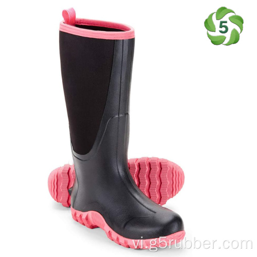 5 mm Boots Vườn Boots Thép Shank Phụ nữ Boots